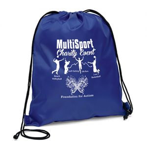 Scout Polyester Drawstring Bags