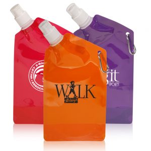 27 oz Collapsible Water Bottles