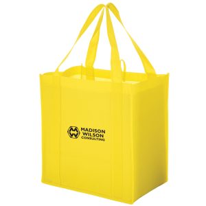 Heavy Duty Non Woven Grocery Tote Bag