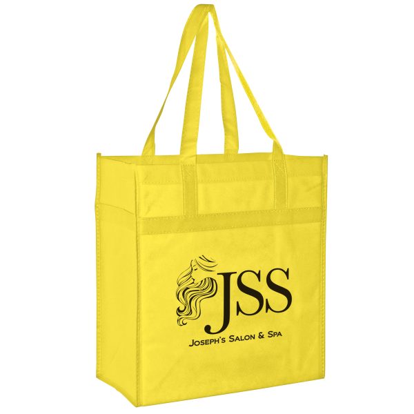 Y2KL13714 Heavy Duty Non Woven Grocery Tote Bag