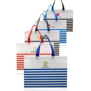 Seaside Striped Tote Bags