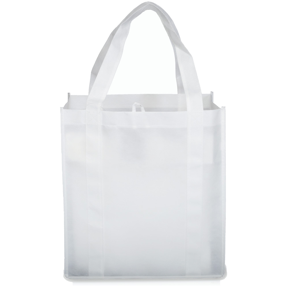 Full Color Non Woven Grocery Bags ASTOT33 - Reusable Grocery Bags
