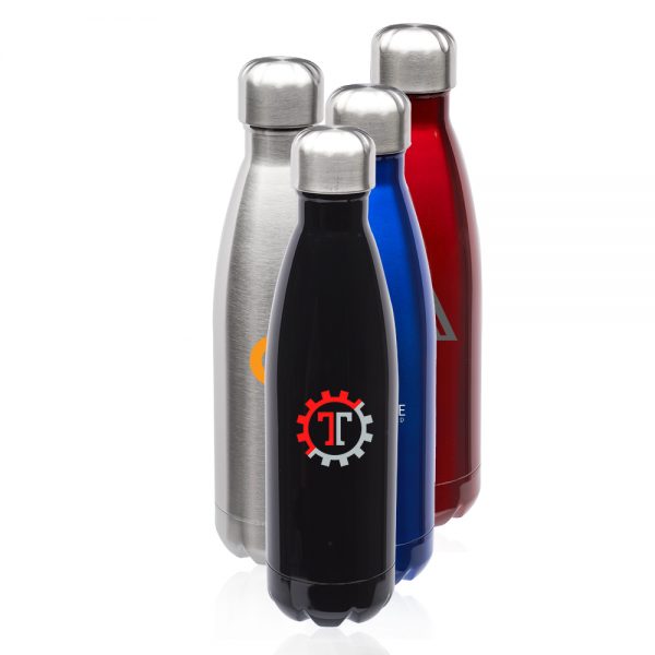 17oz Stainless Steel Levian Cola Shaped Bottles ATM301