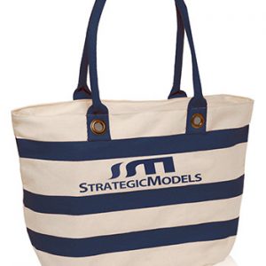 Striped Sailor Canvas Tote Bags ATOT3768