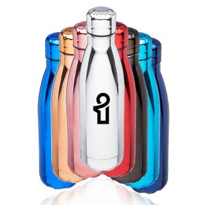17 oz Metallic Levian Cola Water Bottles ATM301M