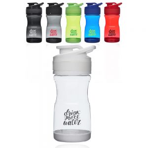 20 oz Brawny Plastic Water Bottles with Flip Lid AWB342