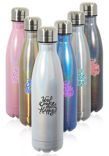 17 oz Iridescent Insulated Water Bottles ATM301I