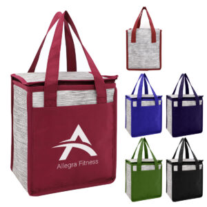 Custom Clear PVC Event Promotional Tote Bags - 12w x 12h x 6d